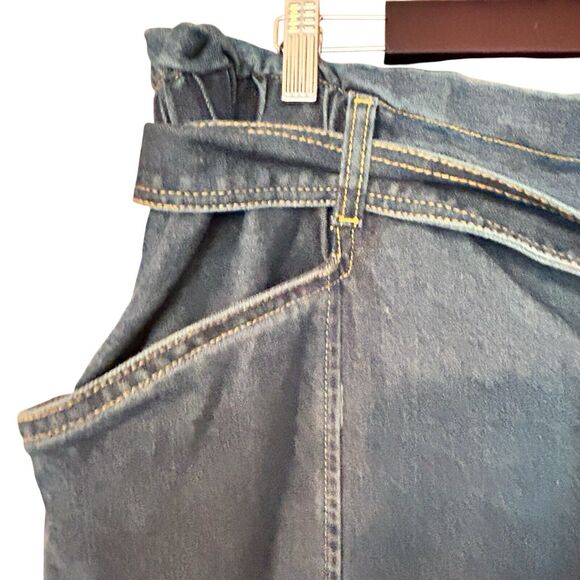 NWT TIME AND TRU Women’s Wide Leg Button Fly High Rise Pockets Elastic Waist 20 - Picture 5 of 15